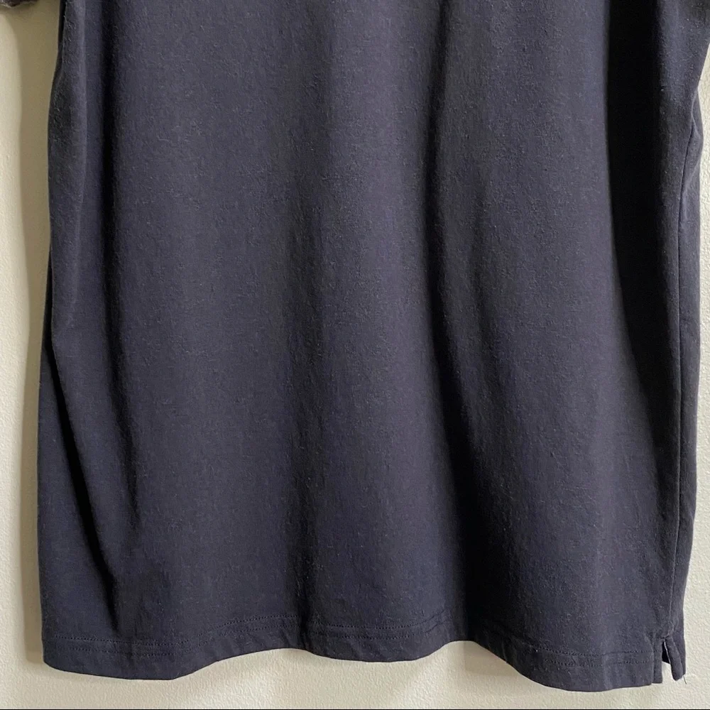 Men's Levi's Heather Grey & Black Single Pocket Henley T-Shirt Size XL
